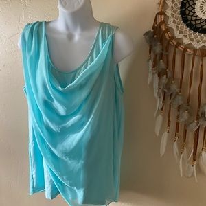 Baby blue Calvin Klein top